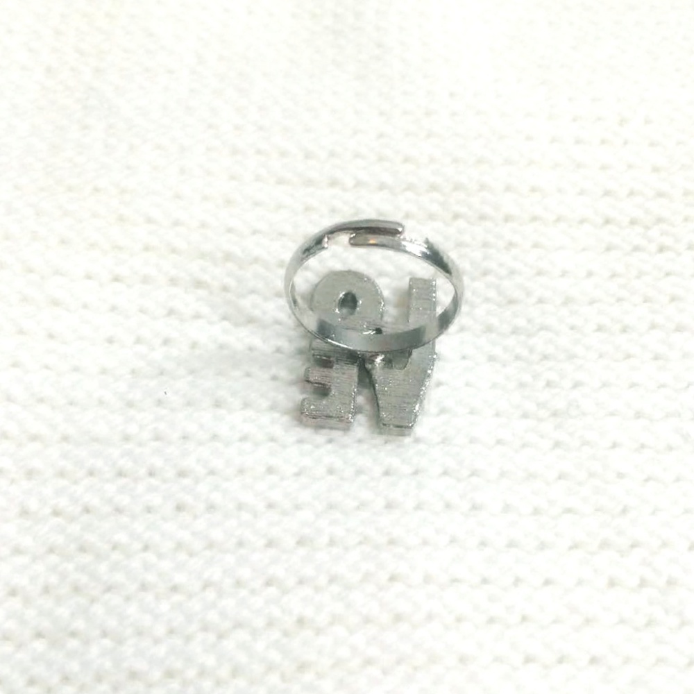 PRICE DROP! NEW Rainbow L.O.V.E. Ring (Adjustable) - Picture 4 of 4